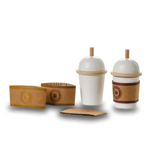 MAMAMEMO - Ensemble Milkshake To Go en bois
