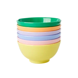 RICE - bol mélamine 6 couleurs