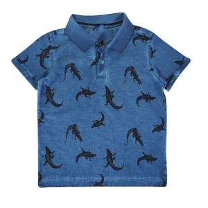 s.Oliver - Polo garçon bleu