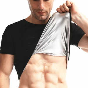 T-shirt De Sauna À Haute Compression Pour Hommes