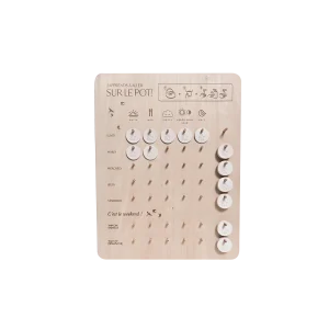 Tableau "J'apprends à aller sur le pot"