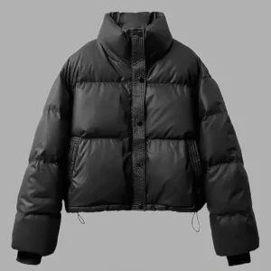 Doudoune courte d'hiver pour femme