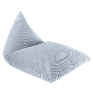 Wigiwama - Grand pouf transat bleu myrtille