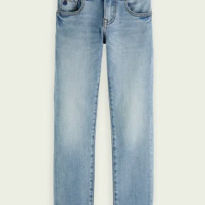 SCOTCH SHRUNK - Strummer Regular Slim Fit Jeans Coastline coton biologique